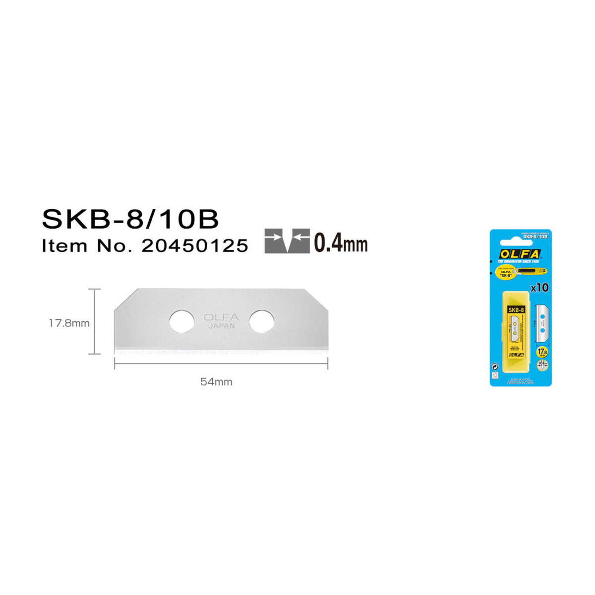 Olfa SKB-8/10B Knivblade