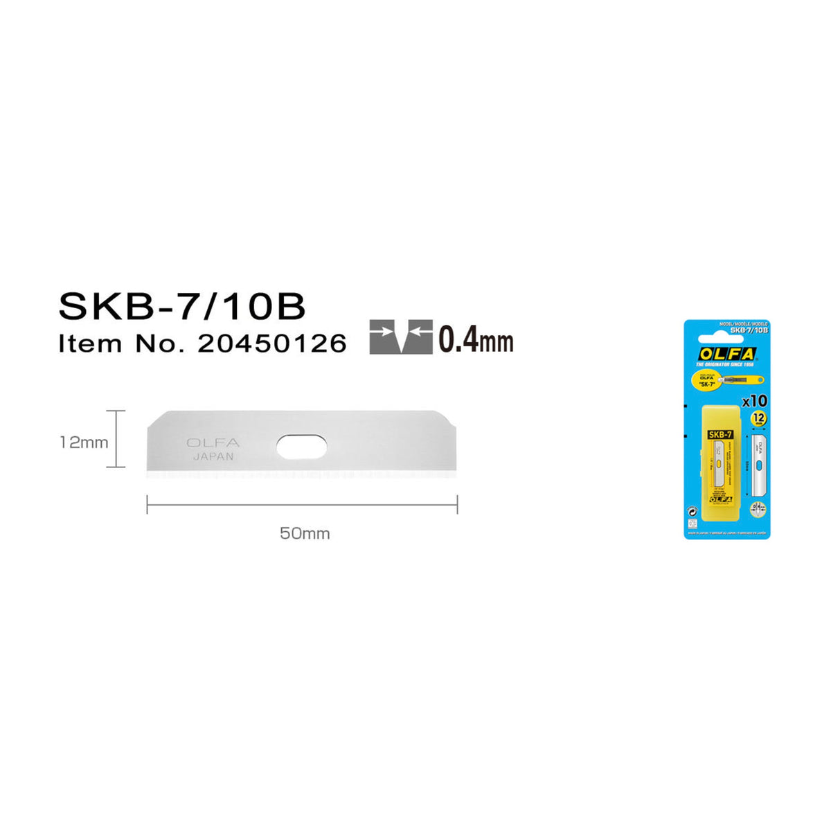 Olfa SKB-7/10B Knivblade