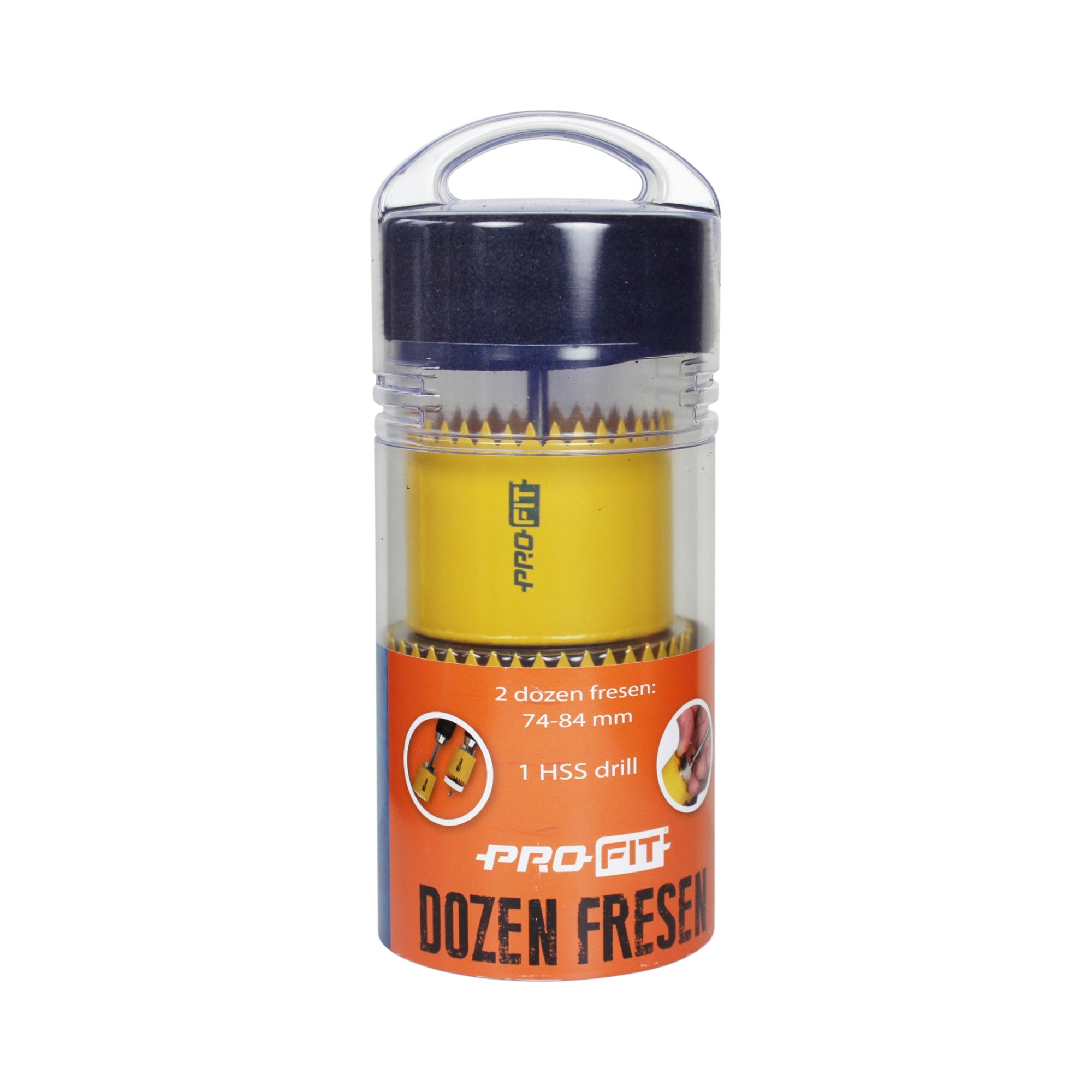 Profit Hulsavsæt Dozen Fresen 74-84mm, t/gips ProFit