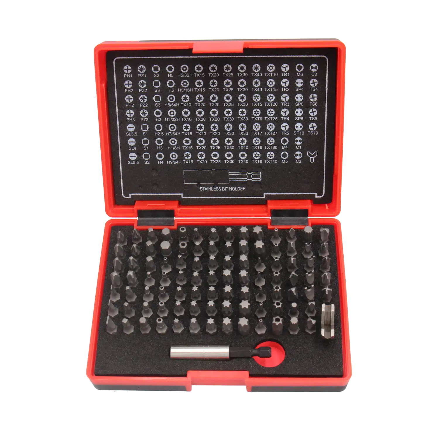 T-B098S Sikkerhedsbitssæt, 98 dele