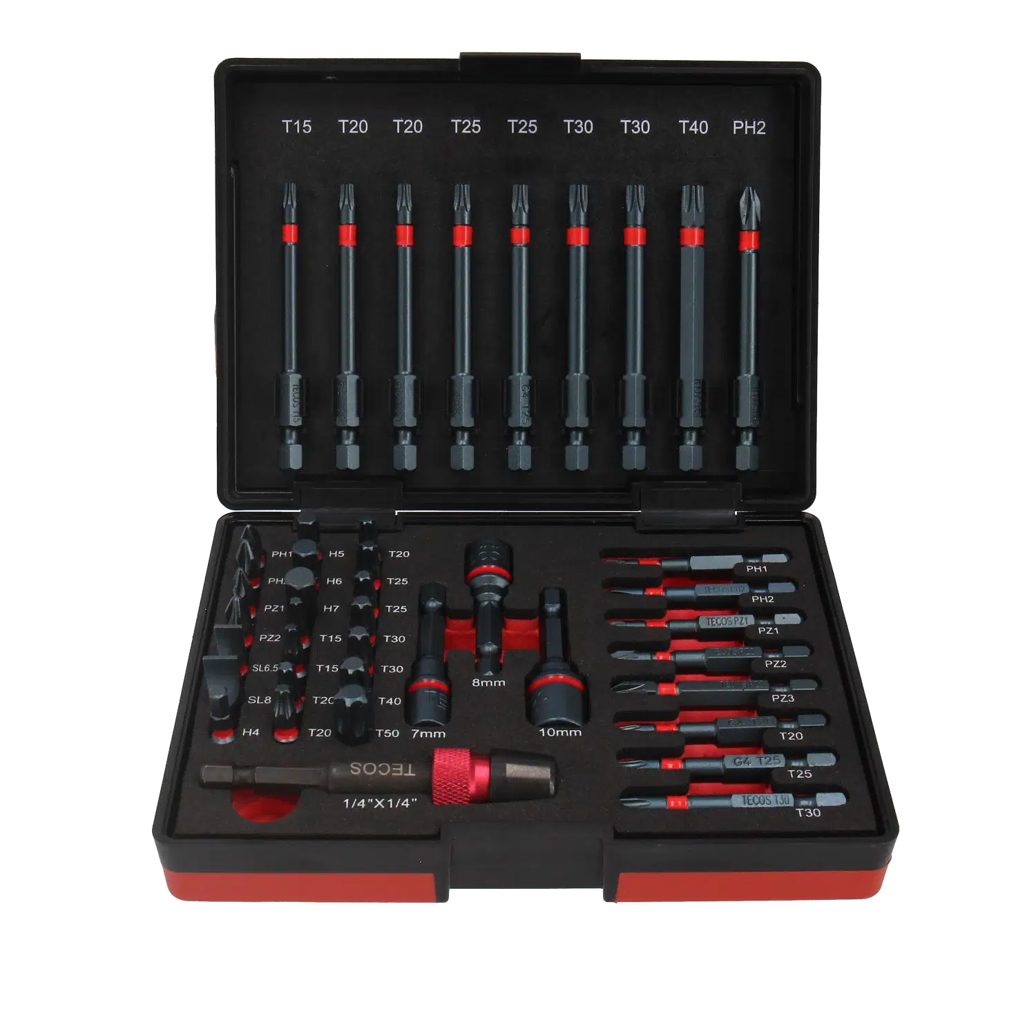 Bitssæt T-B042R, 42 dele