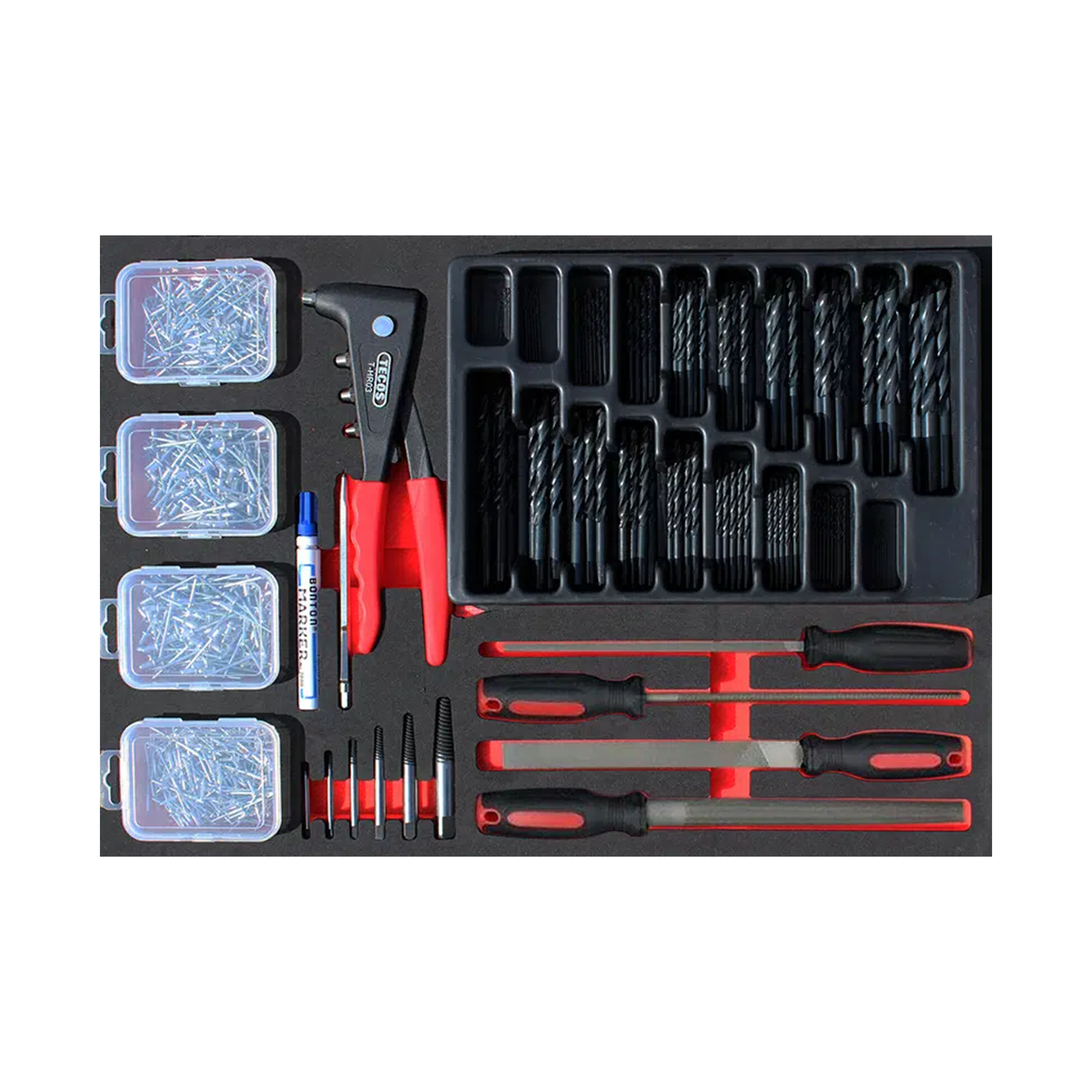 Tecos Metalworking kit - 483 dele