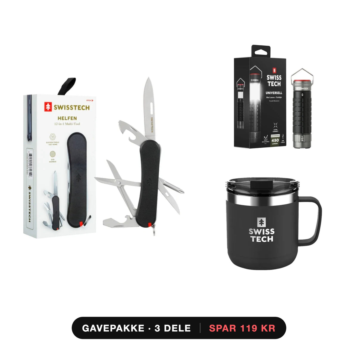Outdoor-gavepakken – gavepakke