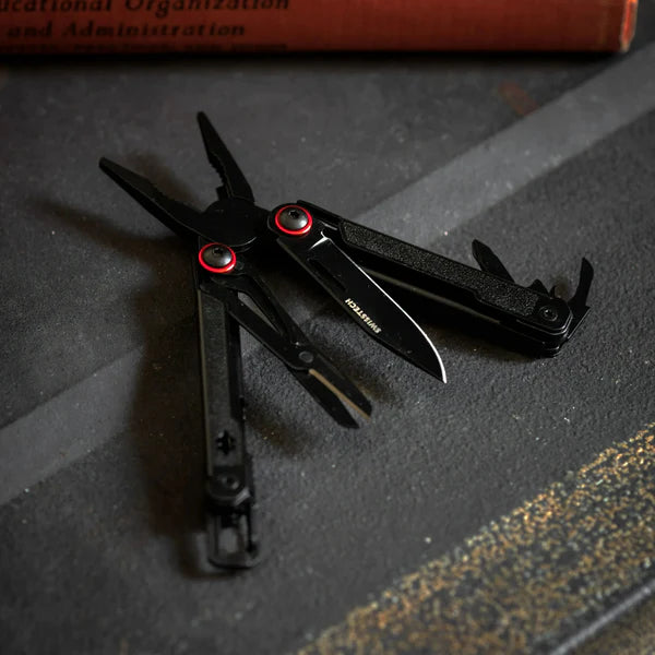 SwissTech Überall 11-in-1 Mini Multitool – 11-i-1 Kompakt Multitool