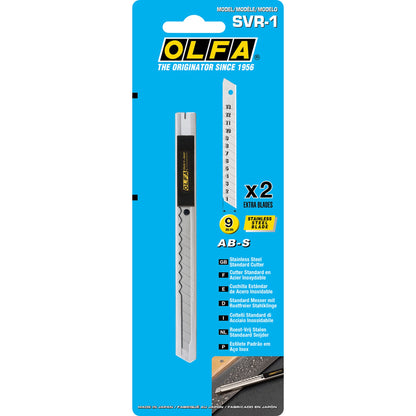Olfa SVR-1 Bræk-af Kniv 9mm rustfri