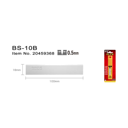 Olfa BS-10B Skraberblad Faste
