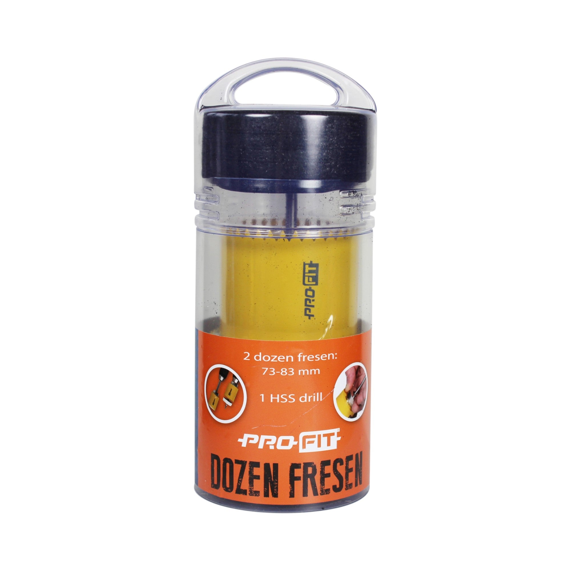 Profit Hulsavsæt Dozen Fresen 73-83mm, t/gips ProFit