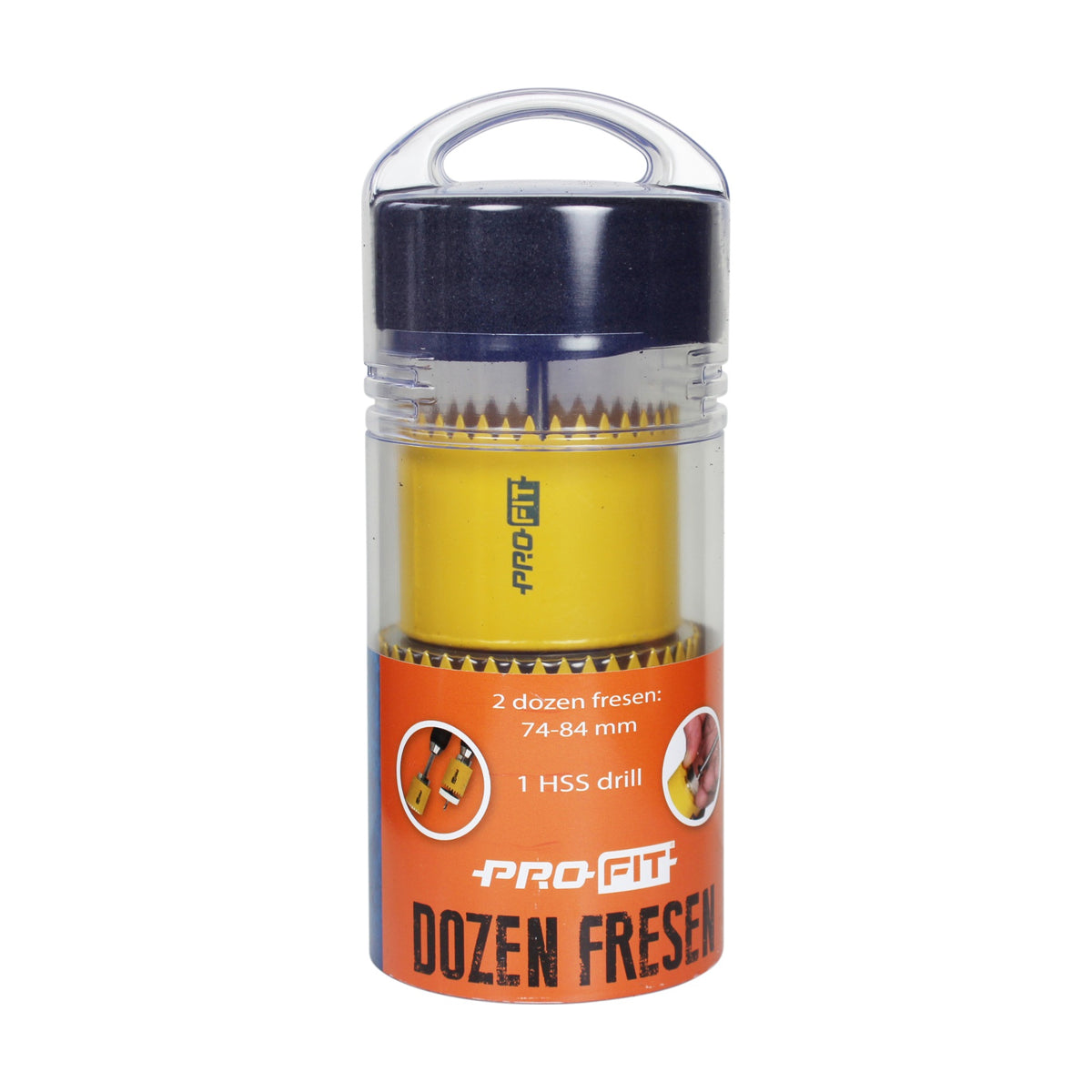 Profit Hulsavsæt Dozen Fresen 74-84mm, t/gips