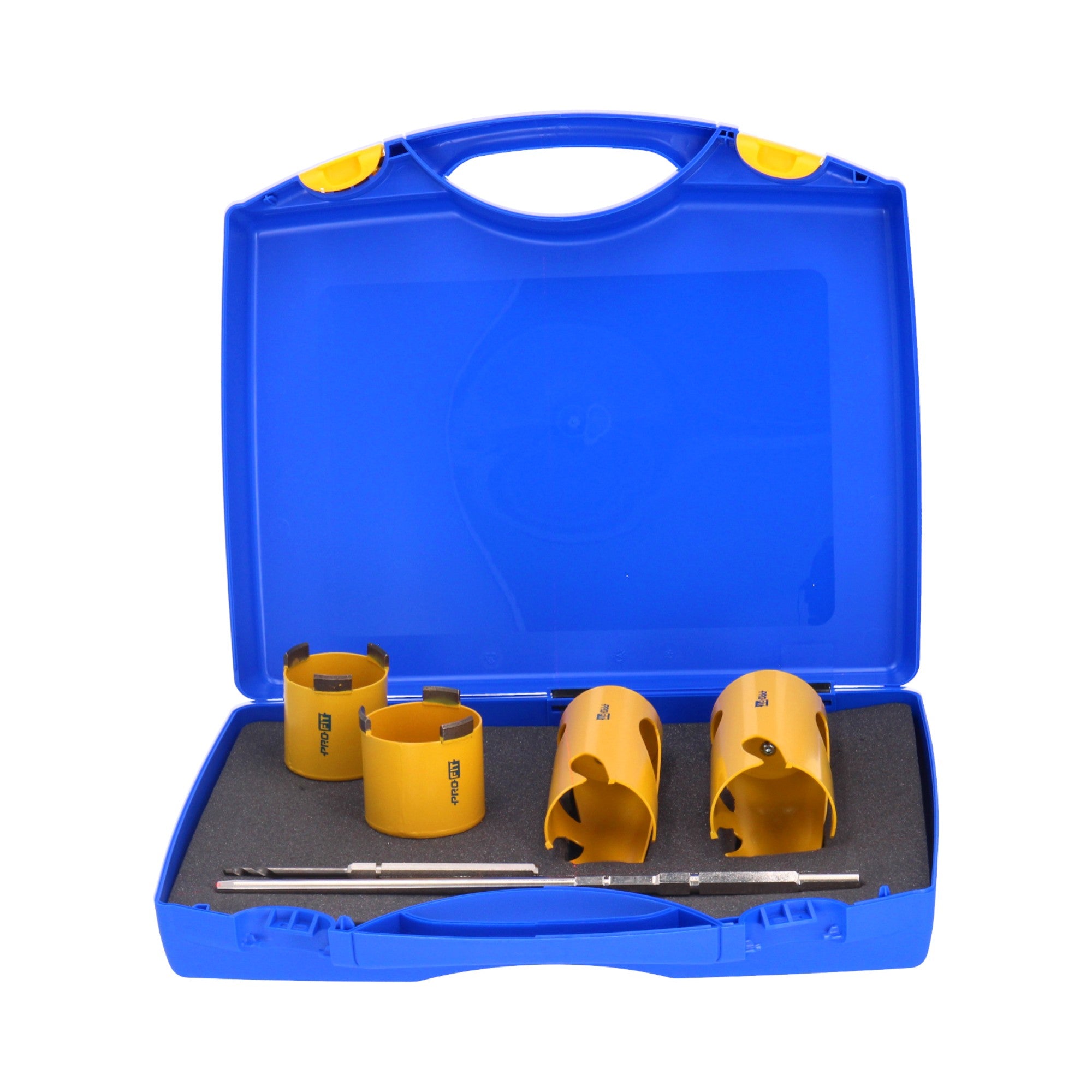 Profit Hulsavsæt MPL68+76mm +cl 68+76, m/murbor og styrepind ProFit