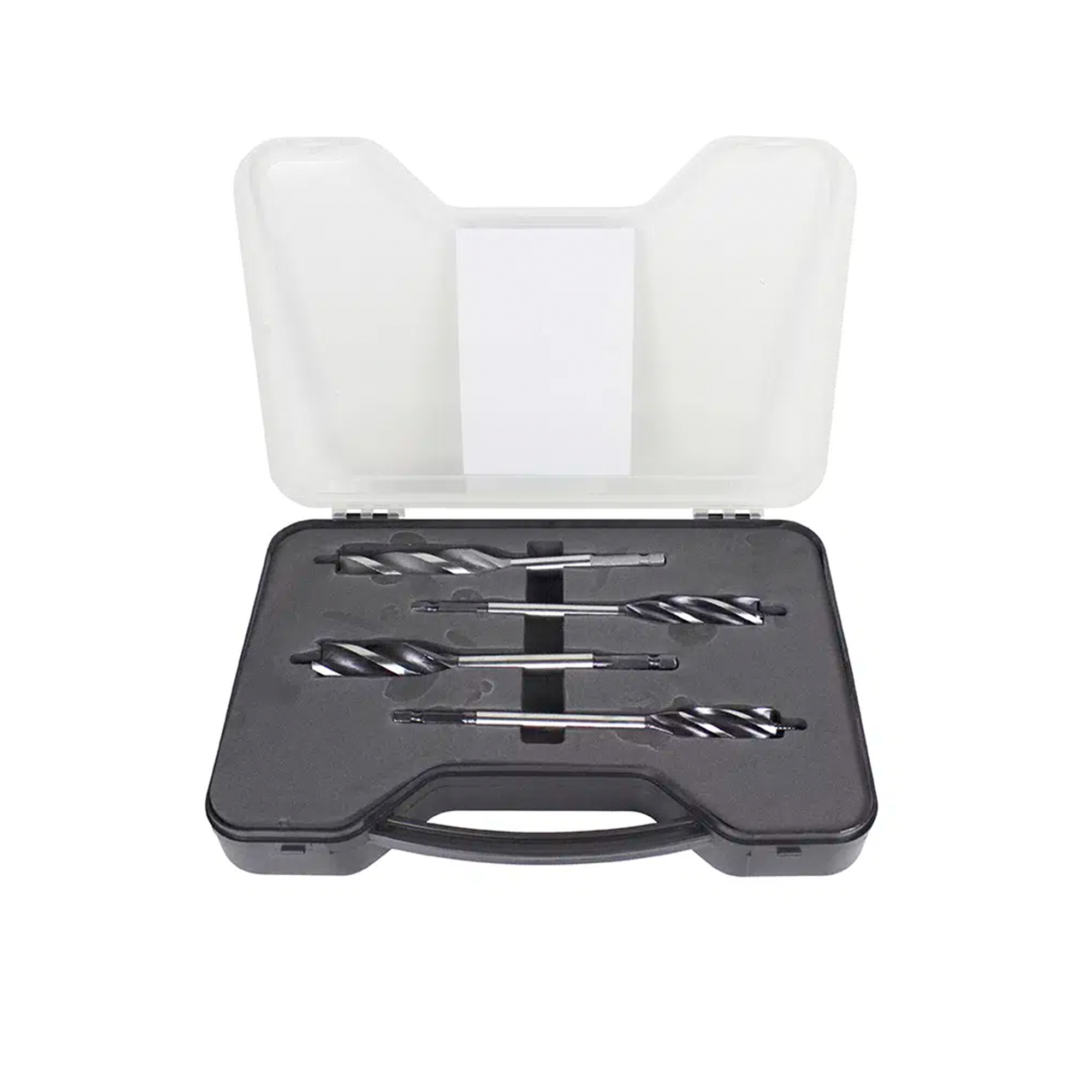 4 Flute borsæt 4 dele, 16–22 mm