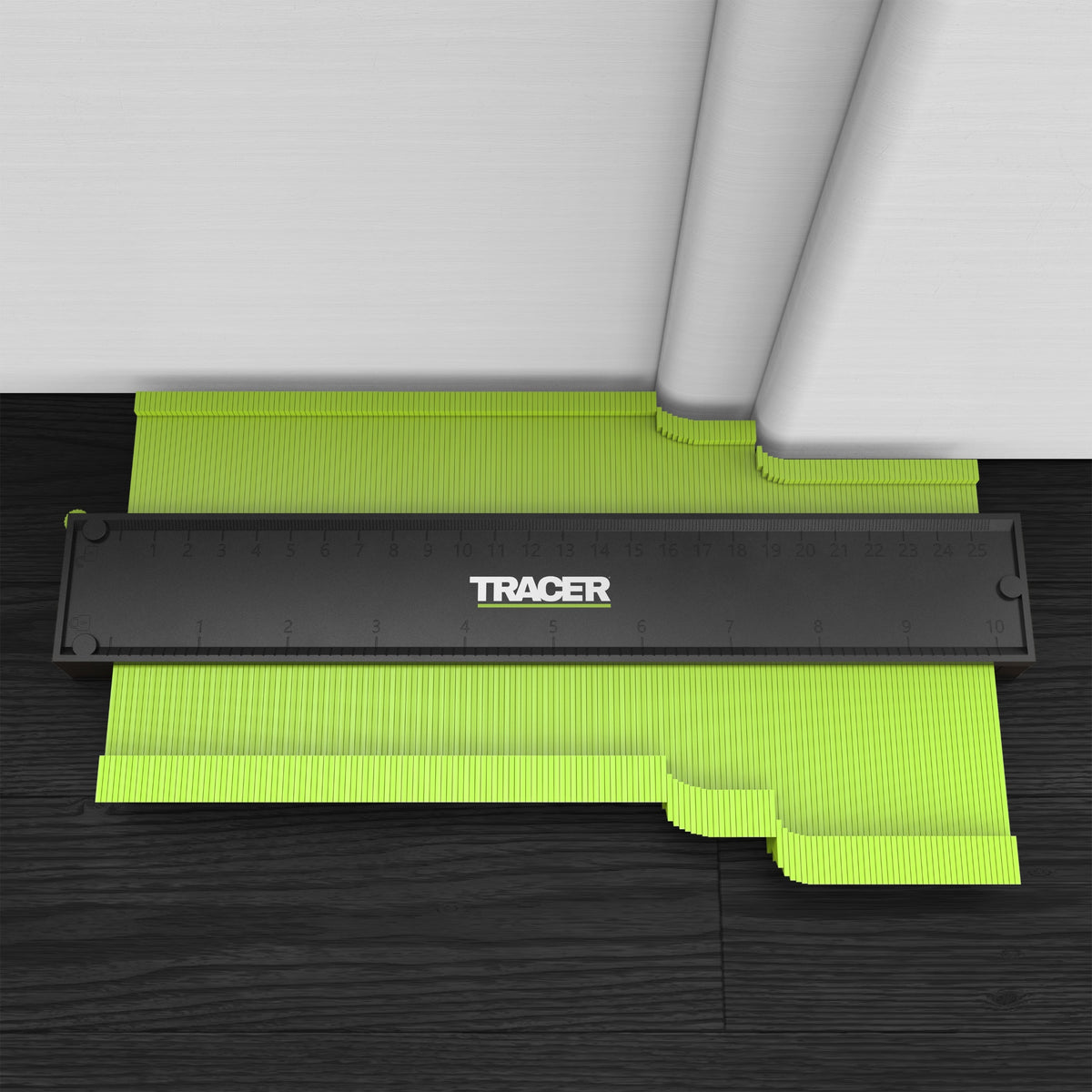 Tracer ACG2 Profilmåler 250 mm med dybhulsblyant