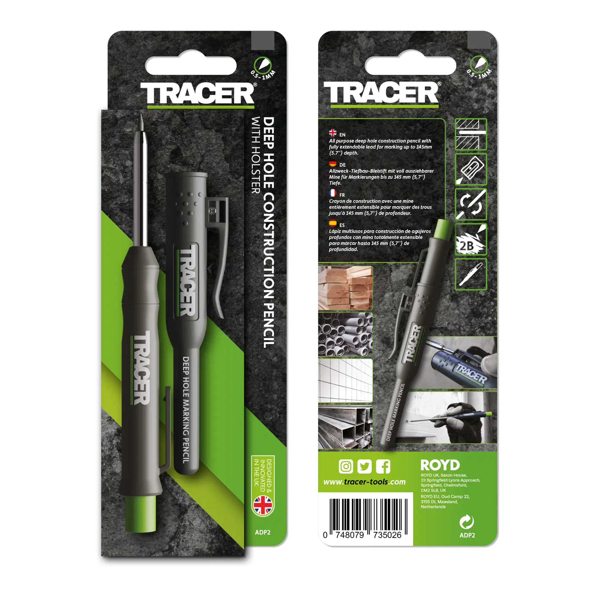 Tracer ADP2 Dybhulsblyant