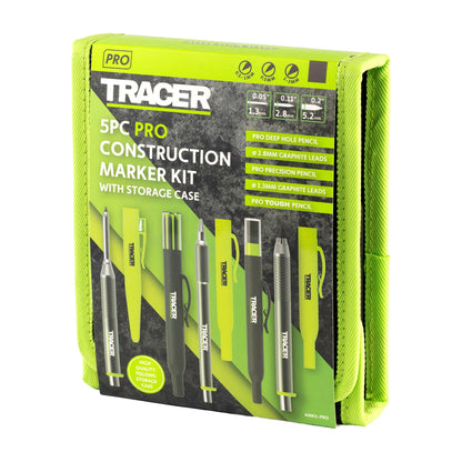 Tracer AMK5-PRO Pro Series markørsæt med magnetisk kasse - 5 dele