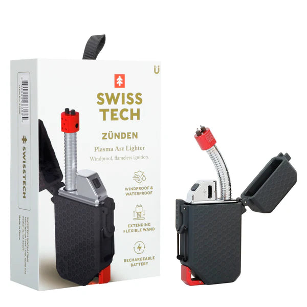 SwissTech Zünden Genopladelig Lighter – Genopladelig Elektrisk Lighter
