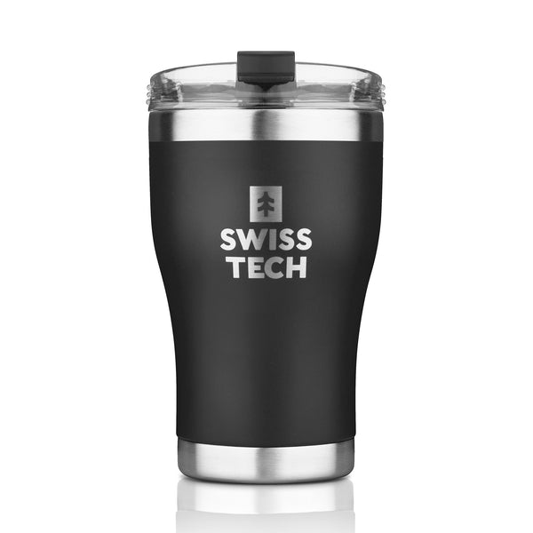 SwissTech Lækkefri termokop 350 ml - Sort