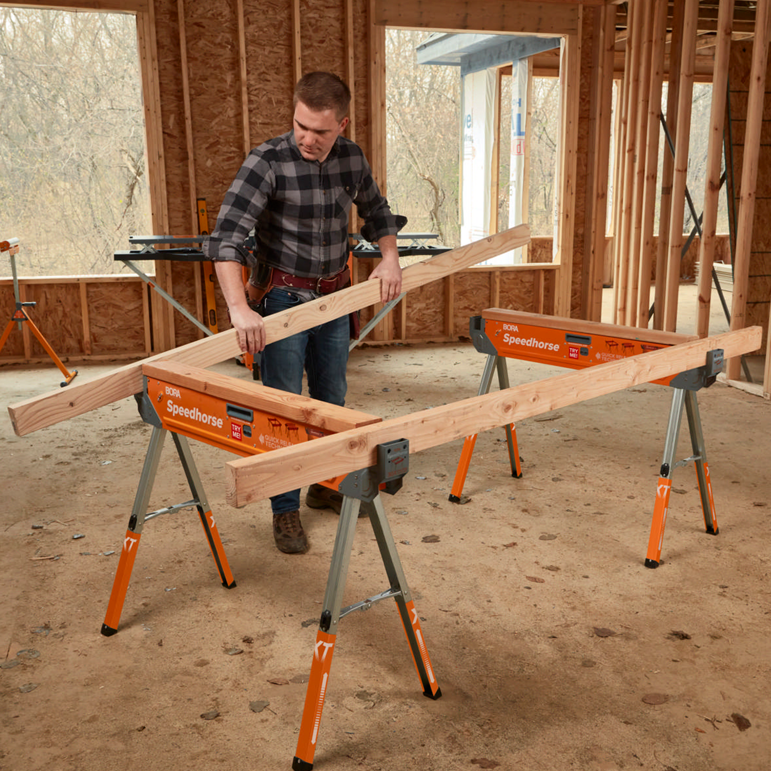 Justerbar Speedhorse XT™ arbejdsbukke - 2 pak