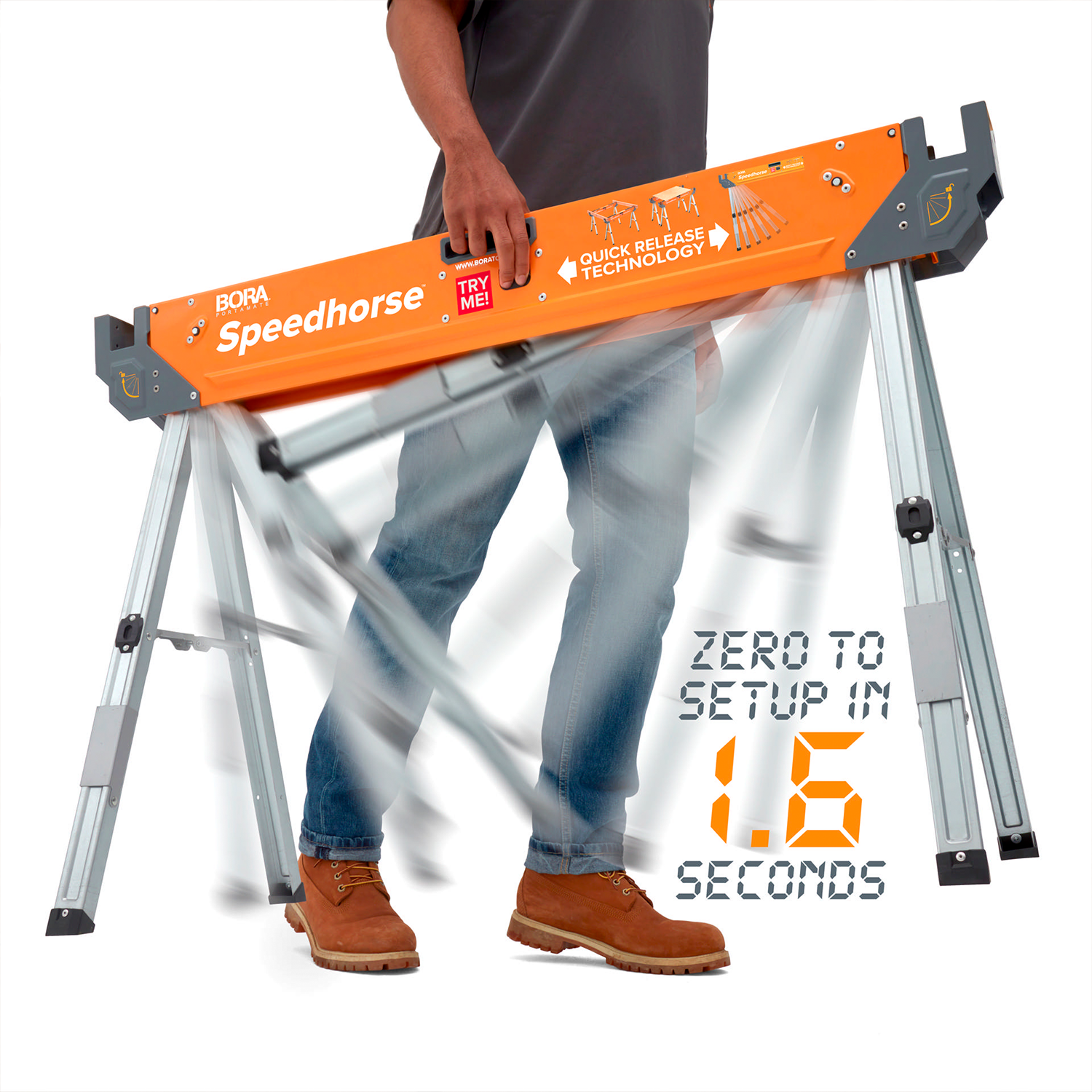 Justerbar Speedhorse XT™ arbejdsbukke - 2 pak